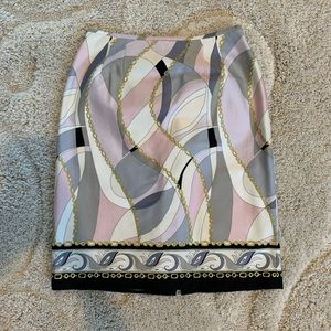 Isabel & Nina Printed Skirt